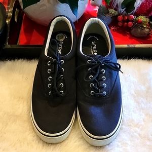 Sperry Topsider, 13, Black, EUC
